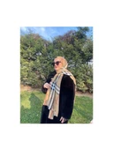 Kaşmir Kışlık(Kalın) Burberry Desen Şık Şal thumbnail 2