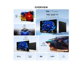 TCL 65T6C 4K Ultra HD 65" 165 Ekran Uydu Alıcılı Google Smart QLED TV thumbnail 7
