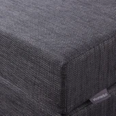 Homedius Yataklı Koltuk Magic Keten Görünümlü Çift Kişilik  Antrasit Çift thumbnail 7