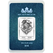 Hediyeye Özel 10 Gram Jack Sparrow Temalı 999 Ayar Gümüş ile Üretilmiş Gümüş Külçesi-732 thumbnail 1