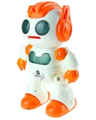 Pasifik Toys Uzaktan Kumandalı Disk Atan Robot Turuncu 60630 thumbnail 3