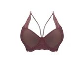 Liza 1025 Balenli Destekli Yarı Dantelli Çapraz Askılı Sütyen thumbnail 3