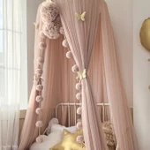 Pamuka Tül Cibinlik Deluxe Pinkish Stone thumbnail 3