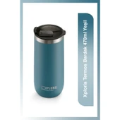 Tupperware Xploris Termos Bardak 470ML Yeşil thumbnail 1