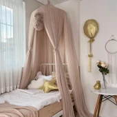 Pamuka Tül Cibinlik Deluxe Pinkish Stone thumbnail 5