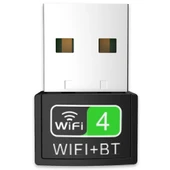 Concord W5 300 Mbps Wi-Fi & Bluetooth Mini Usb Adaptör thumbnail 1