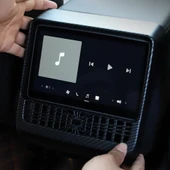 TESLA MODEL Y JUNİPER İÇİN UYUMLU ARKA EKRAN VE HAVALANDIRMA KORUMA KAPLAMASI KARBON DESEN thumbnail 2