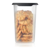 Tek Dokunuş Oval 3’lü Kuru Gıda Saklama Kabı Cosmos thumbnail 2