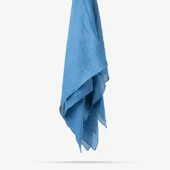 Bambu Eşarp (93x95 cm. Mavi) thumbnail 2