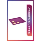 Tupperware Silikon Fırın Tepsisi Mor thumbnail 1