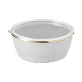 Arow TR-4536 Beyaz Emaye 3'lü Saklama Kabı thumbnail 4