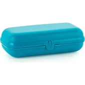 Tupperware Eco+ Mavi Taşıma Kabı Çok Amaçlı Kullanım için Sızdırmaz 22.5 x 12.3 x 6.8 cm thumbnail 3