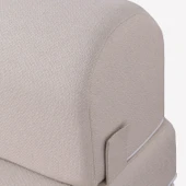 Homedius Yataklı Koltuk Magic Keten Görünümlü Çift Kişilik  Bej Çift thumbnail 7