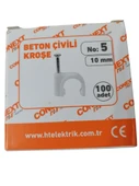 Conext Beton Çivili Kroşe No:5-10 mm-100'lü Paket thumbnail 2
