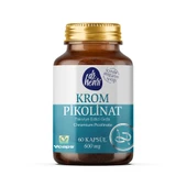 Krom Pikolinat 60 Kapsül Takviye Edici Gıda 600mg thumbnail 1
