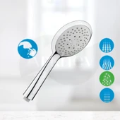 Roca Sensum Round 4 Fonksiyonlu El Duşu - Krom A5B1107C00 thumbnail 2