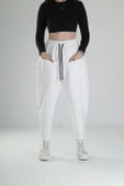 Önden Cepli Ekru Baget Pantolon COC2069 thumbnail 1