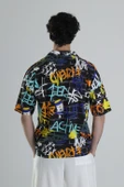 Grafiti Desenli Gömlek COC2109 thumbnail 4