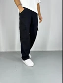 Erkek Premium Kalite Siyah Kargo Pantolon COC2208 thumbnail 1