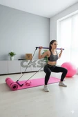 5’li Pilates Seti – 10MM Pilates Matı + Studio Topu + 1KG x2 Dambıl + Atlama İpi – Ev Fitness & Full Body Egzersiz Seti thumbnail 1