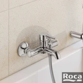 Roca Carelia Banyo Bataryası - Krom A5A028AC0K thumbnail 3