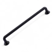 Metal Kulp ( 224 MM 22.4 CM ) Kulbu Kulpu Mobilya Çekmece Dolap Kulpları Mutfak Dolabı Siyah Renk thumbnail 1