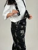 Chinese Desenli Kadın Salopet COC1090 thumbnail 4