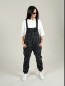 Üçgen Desenli Kadın Salopet COC1100 thumbnail 1