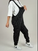 Üçgen Desenli Kadın Salopet COC1100 thumbnail 3