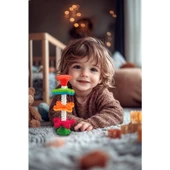 Think Master Luxury Mini Spinny Eğitici Oyuncak Dönen Eğlenceli Kuleler Motor Becerisi Gelişimi ve Duygusal Zeka Oyunu 1 Adet thumbnail 1