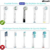 Oral-B Şarjlı ve Pilli Diş Fırçaları Için 4 Adet Beyaz Renk Koruyucu Kapak thumbnail 3