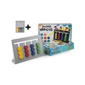 Think Master Master Abacus Rubik Abaküs Montessori Zeka Oyunu Dijital Oyun Kartları ile Destekli thumbnail 1
