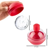 Milano Home Büyük Buz Kalıbı, Yuvarlak Buz Kalıbı, Buz Küpü Kalıbı, Silikon Buz Kalıbı, Küre Buz Kalıbı, Bomba Buzluk thumbnail 1