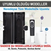 ibrush Oral B Uyumlu Şarjlı Diş Fırçası Yedek Başlığı Koruma Kabı Saklama Kabı Hijyenik Seyahat Kutusu thumbnail 5