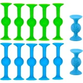 Think Master Thinkmastter Pop Dart Vakum Molekül Pop Dart Oyunu 10+2 Parça Popit Dart Oyunu Duyusal Eğitici Oyuncak thumbnail 2