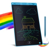 Think Master Luxury Çocuk Yazı Tahtası Renkli E-Yazı Tahtası Digital Yazı Tahtası Çizim Tableti 10.5 Inç Ekranlı Mavi 1 Adet thumbnail 1