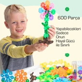 Think Master Masterflakes Eğitici Kilitli Diskler Stem Eğitimi Uyumlu 5 Renk 300 Parça Yapı Oyuncak Seti thumbnail 3