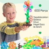 Think Master Masterflakes 300 Parça Yaratıcı Diskler Stem Eğitimi 5 Renk Eğitici Oyuncak Seti Eğitici Yaratıcı Diskler 300 thumbnail 5