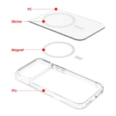 BİKAPAK MAGSAFE AIR IPHONE 17 AIR ŞEFFAF KAPAK thumbnail 3