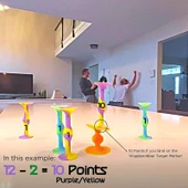 Think Master Thinkmastter Pop Dart Vakum Molekül Pop Dart Oyunu 10+2 Parça Popit Dart Oyunu Duyusal Eğitici Oyuncak thumbnail 5