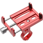 Ally KR01 Bisiklet Motorsiklet Gidon Telefon Tutucu,metal Vidalı Kırmızı thumbnail 5