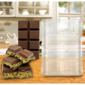 Milano Home Dubai Çikolata Kalıbı Dubai Çikolatası Kalıbı Polikarbon Sert Plastik Dubai Çikolatası Kalıbı thumbnail 2