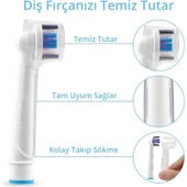 ibrush İbrush Oral-B Şarjlı Ve Pilli Diş Fırçaları Için 4 Adet Koruyucu Kapak thumbnail 3
