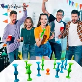 Think Master Thinkmastter Pop Dart Vakum Molekül Pop Dart Oyunu 10+2 Parça Popit Dart Oyunu Duyusal Eğitici Oyuncak thumbnail 3