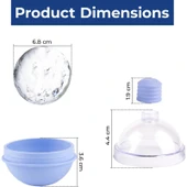 Milano Home Büyük Buz Kalıbı, Yuvarlak Buz Kalıbı, Buz Küpü Kalıbı, Silikon Buz Kalıbı, Küre Buz Kalıbı, Bomba Buzluk thumbnail 2