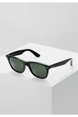 Ray-Ban Rb2140 901 50wayfarer Siyah Kemik Yeşil Camlı Unisex Güneş Gözlüğü Rb 2140 901 thumbnail 3