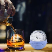 Milano Home Büyük Buz Kalıbı, Yuvarlak Buz Kalıbı, Buz Küpü Kalıbı, Silikon Buz Kalıbı, Küre Buz Kalıbı, Bomba Buzluk thumbnail 4