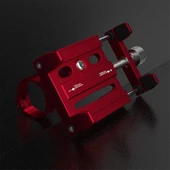 Ally KR01 Bisiklet Motorsiklet Gidon Telefon Tutucu,metal Vidalı Kırmızı thumbnail 2