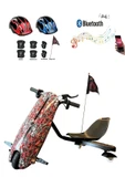 Citymate Drift Car Elektrikli Kaykay Bluetooth Dirift Kar Hoverboard Scooter + Koruma Ekipmanı D15 thumbnail 1