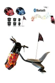 Citymate Drift Car Elektrikli Kaykay Bluetooth Dirift Kar Hoverboard Scooter + Koruma Ekipmanı D28 thumbnail 2